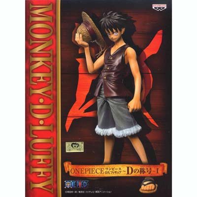 【中古】【非常に良い】ワンピース DXフィギュア ~Dの称号~1 ルフィ単品