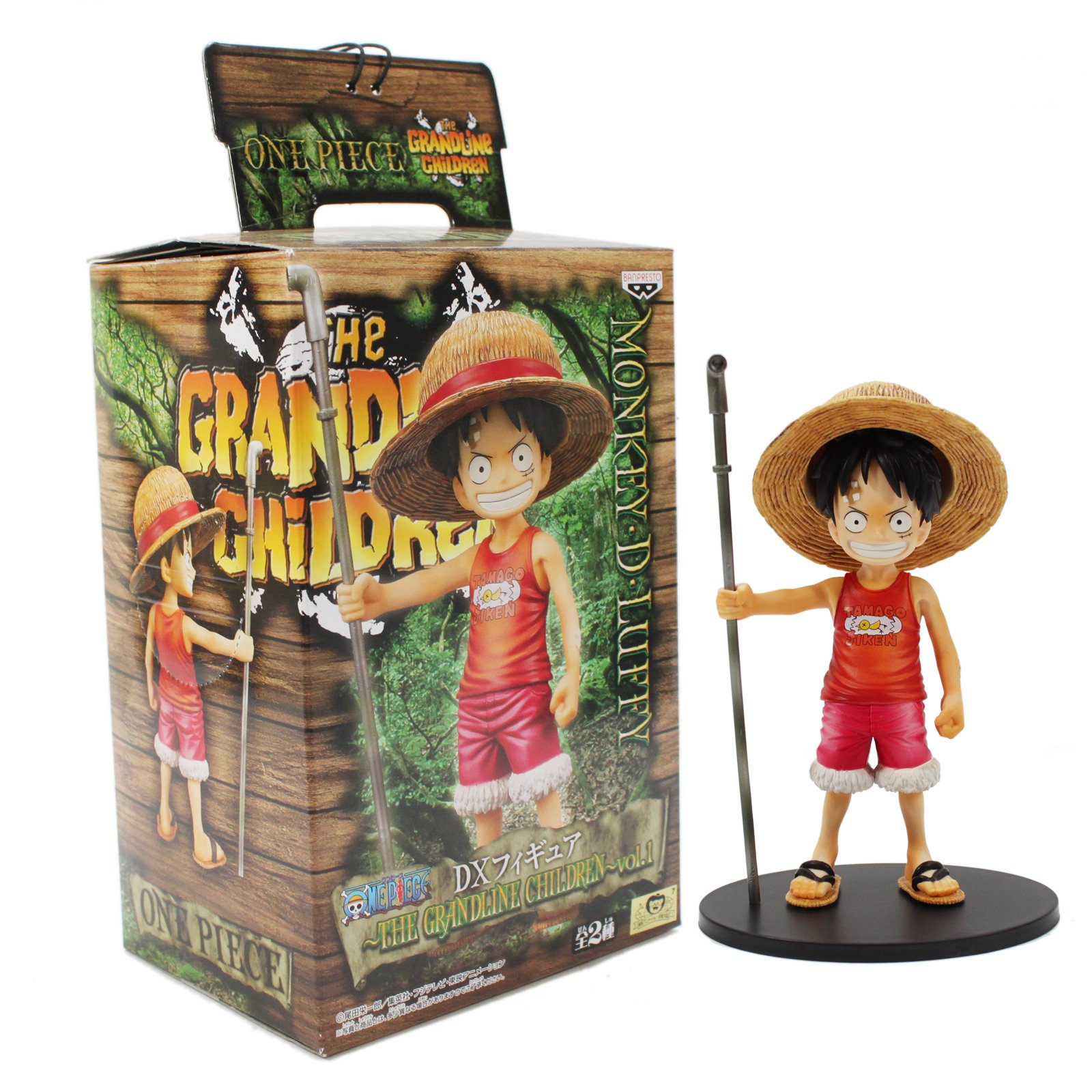 【中古】【非常に良い】ワンピースDXフィギュア GRANDLINE CHILDREN vol.1 モンキー・D・ルフィ