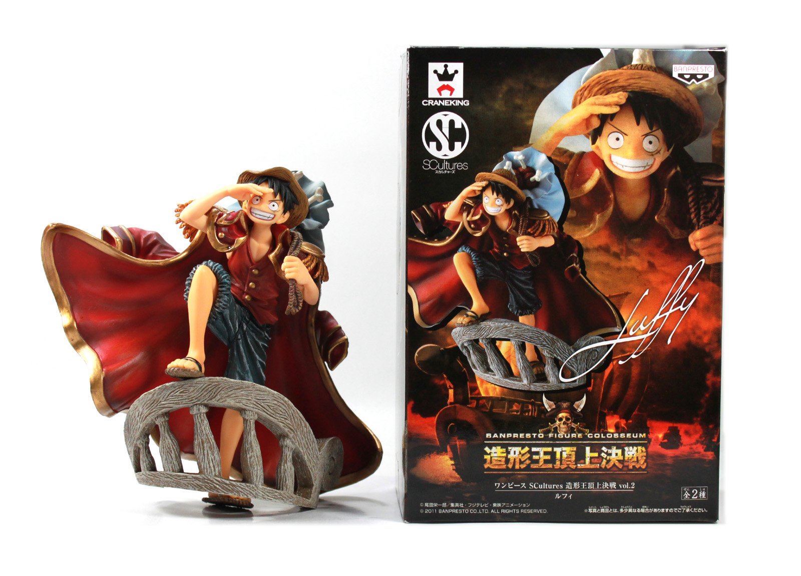 šۡɤONE PIECE ԡ SCultures ¤ĺ vol.2 󥭡Dե ñ Хץ쥹 ץ饤