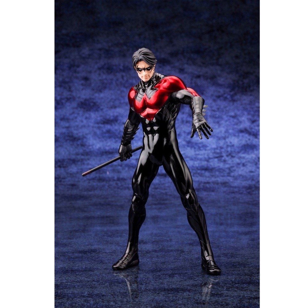 【中古】【非常に良い】コトブキヤ ARTFX+ ナイトウィング NEW52 1/10スケール PVC塗装済み完成品