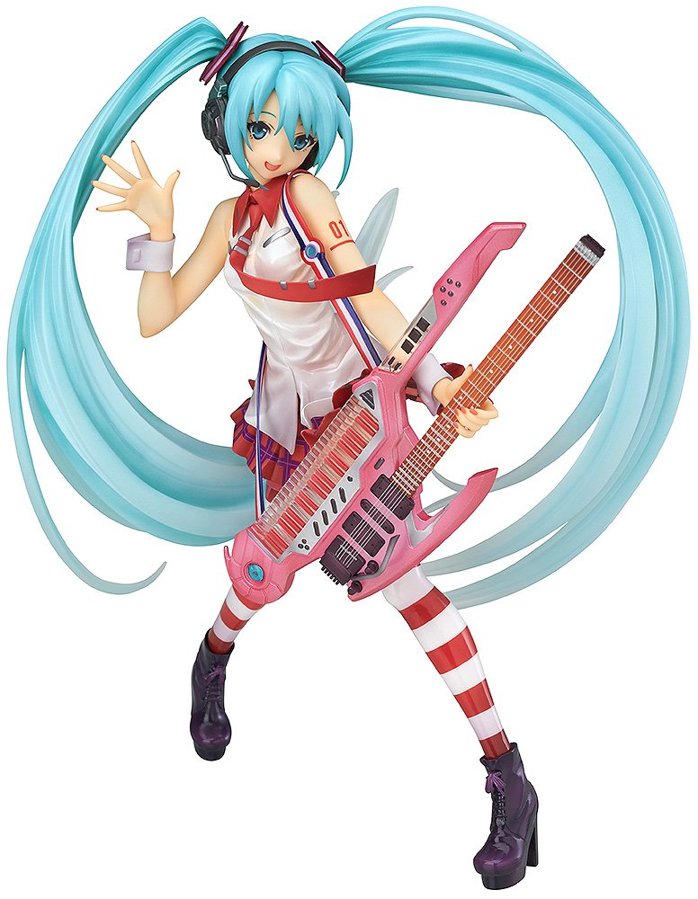 【中古】【非常に良い】キャラクター・ボーカル・シリーズ01 初音ミク 初音ミク グレイテスト・アイドルVer. 1/8スケール ABS&PVC製 塗装済み完成品フィギュア