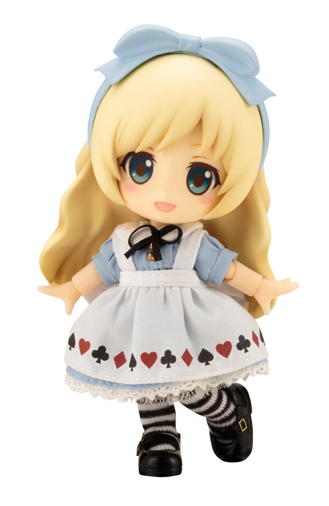 【中古】【非常に良い】コトブキヤ キューポッシュフレンズ アリス -Alice- ノンスケール PVC製 塗装済み可動フィギュア