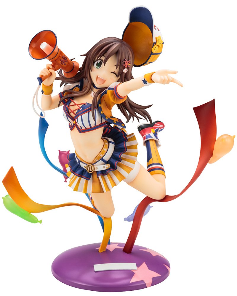 【中古】【非常に良い】コトブキヤ アイドルマスター シンデレラガールズ [フルスイング☆エール] 姫川友紀 1/8スケール PVC製 塗装済み完成品フィギュア