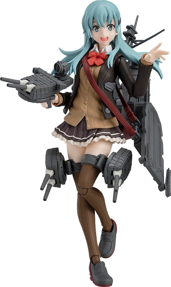 [중고] [매우 좋은] figma 함대 이쿠쿤 - 칸코레 - 스즈야 카이지 논스케일 ABS&PVC제 도장이 끝난 가동 피규어