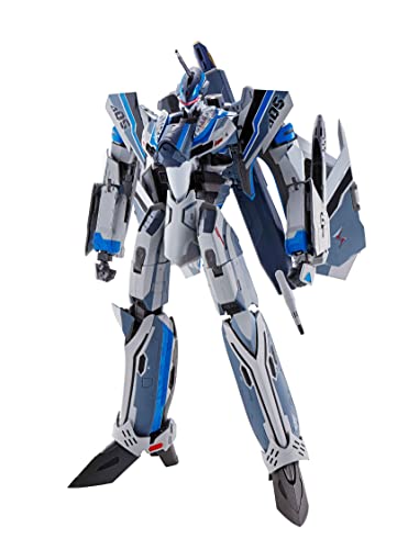 [중고][매우 좋은]TAMASHII NATIONS DX초합금 극장판 마크로스Δ 절대 LIVE!!!!!! 첫회 한정판 VF-31AX 카이로스플러스(하야테·인멜만기) 약 260mm ABS&다이캐스트&