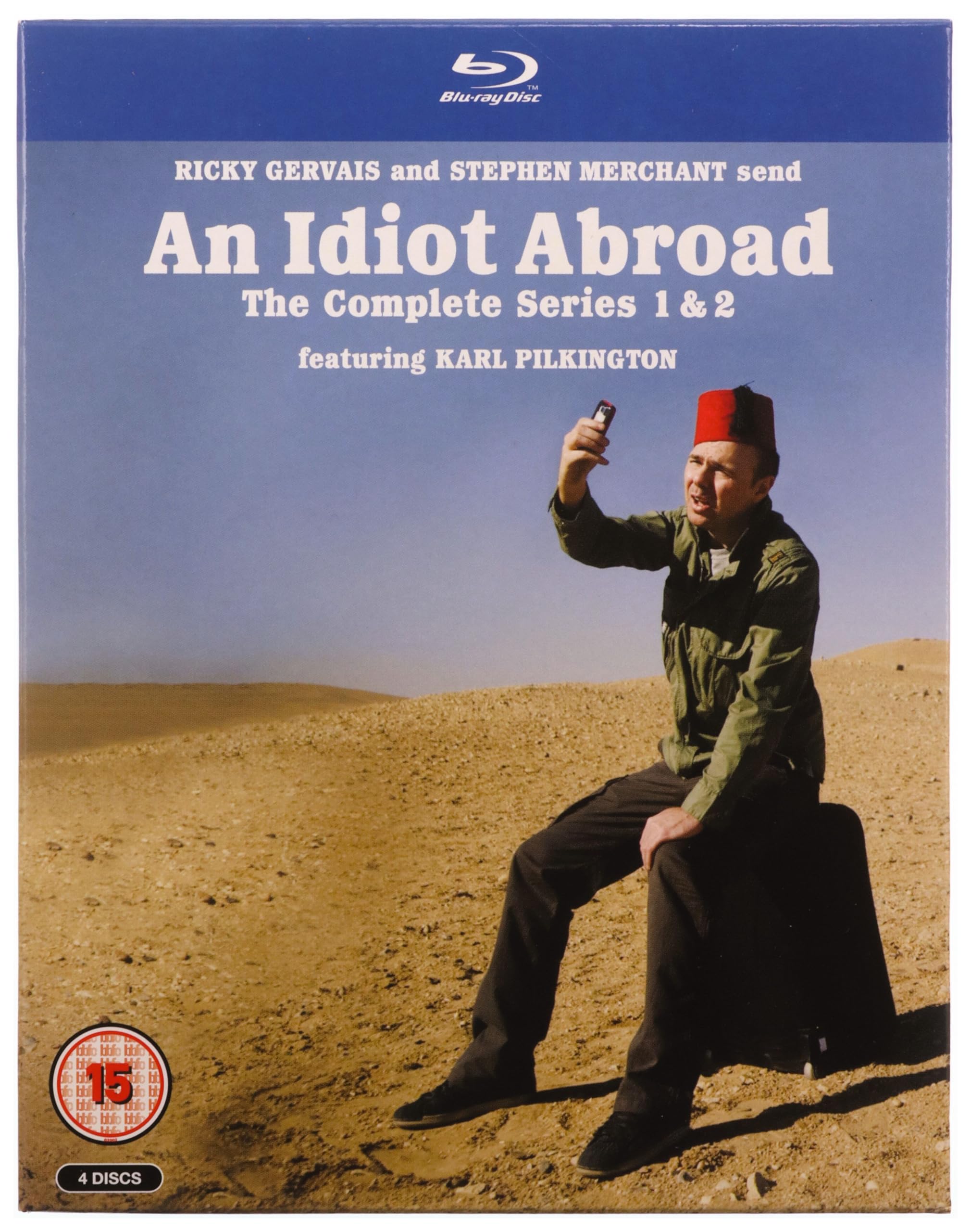 【中古】【非常に良い】Idiot Abroad: Box Set Series 1 & 2 [Blu-ray]
