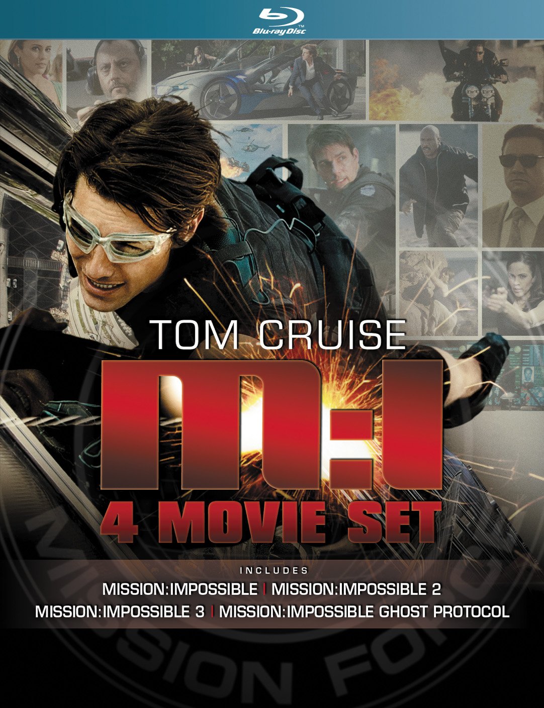 【中古】【非常に良い】ミッション：インポッシブル シリーズ クアドロジーブルーレイBOX（数量限定） [Blu-ray]