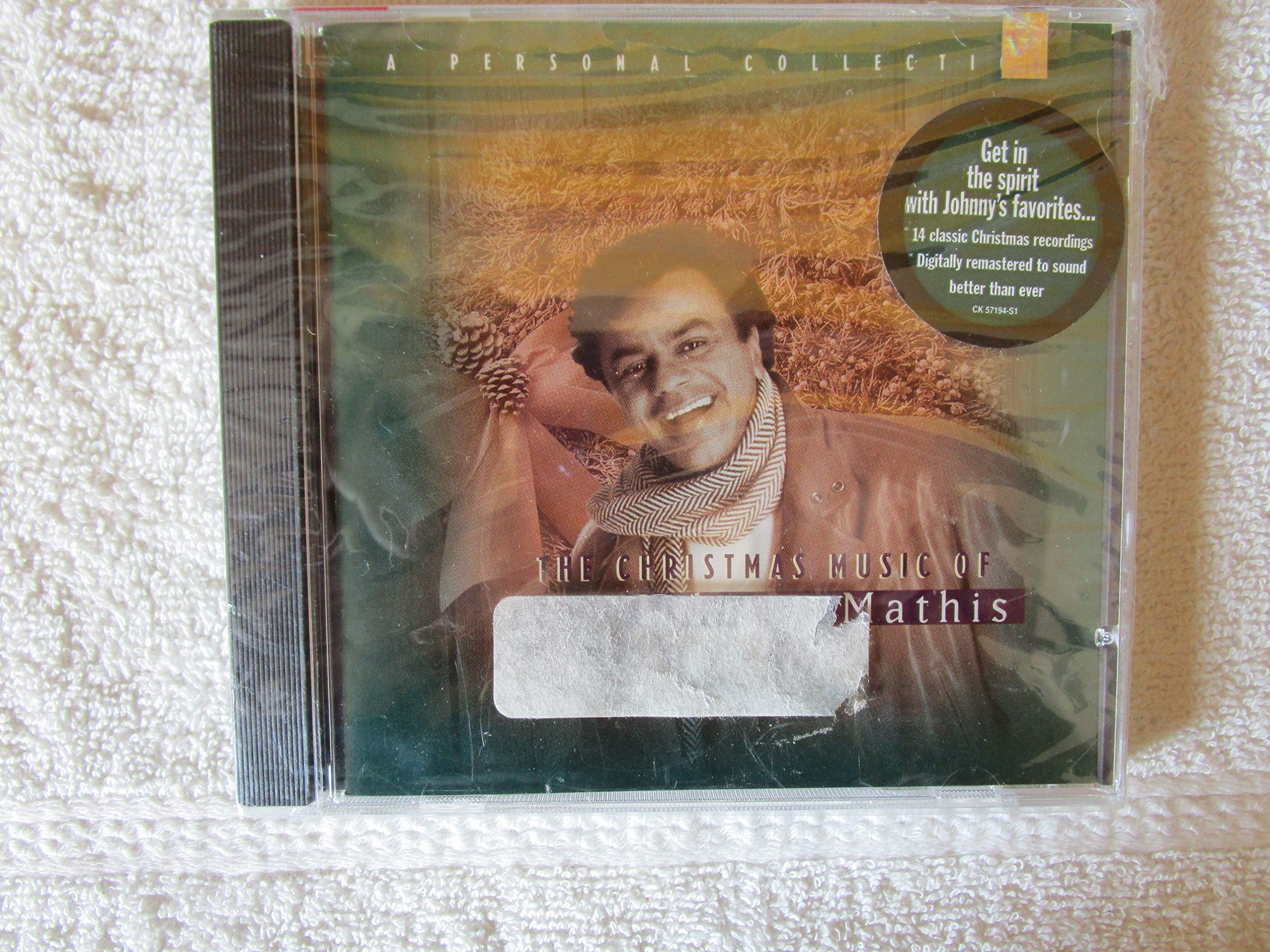 【中古】【非常に良い】The Christmas Music of Johnny Mathis: A Personal Collection