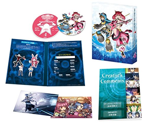 【中古】【非常に良い】ファンタシースターオンライン2 ジ アニメーション 4 Blu-ray初回限定版