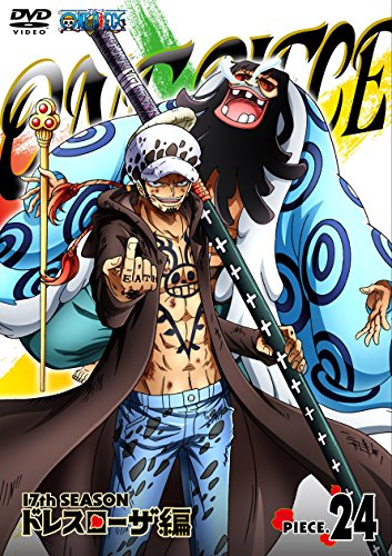 [중고] [아주 좋아] ONE PIECE 원피스 17TH 시즌 드레스 로자 편 piece.24 [DVD]