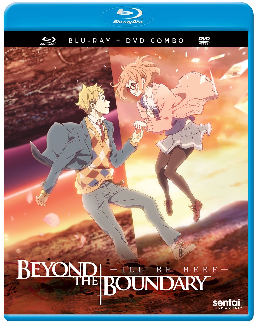 【中古】【非常に良い】Beyond The Boundary ILL BE HERE Blu-Ray/DVD(劇場版 境界の彼方 -ILL BE HERE- 過去篇+未来篇)
