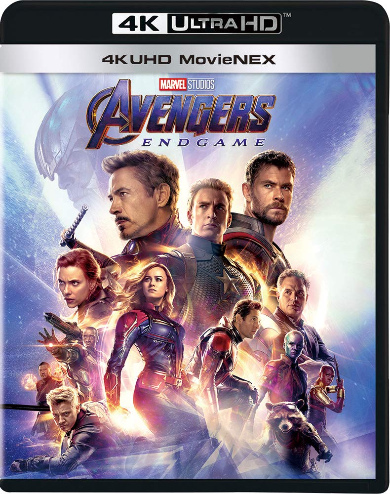 【中古】【非常に良い】アベンジャーズ/エンドゲーム 4K UHD MovieNEX 4K ULTRA HD 3D ブルーレイ デジタルコピー MovieNEXワールド Blu-ray