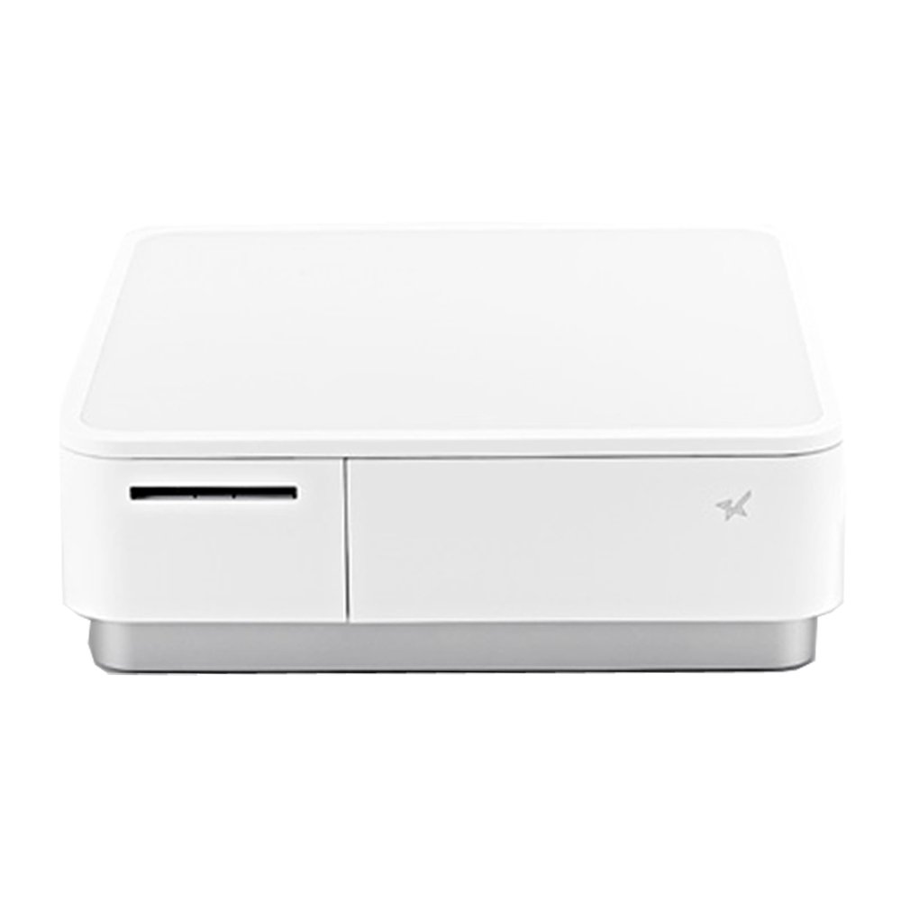 【中古】【非常に良い】スター精密 レシートプリンター 白 POP10-OF WHT JP