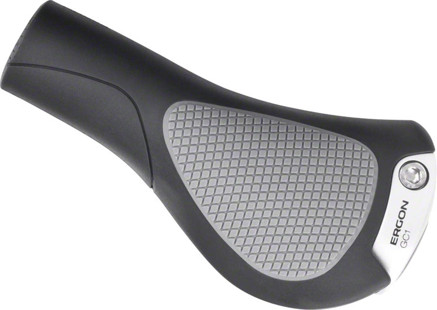 Grip - 【中古】【非常に良い】ERGON(エルゴン) グリップ GC1 ロング/ロング ブラック/グレー