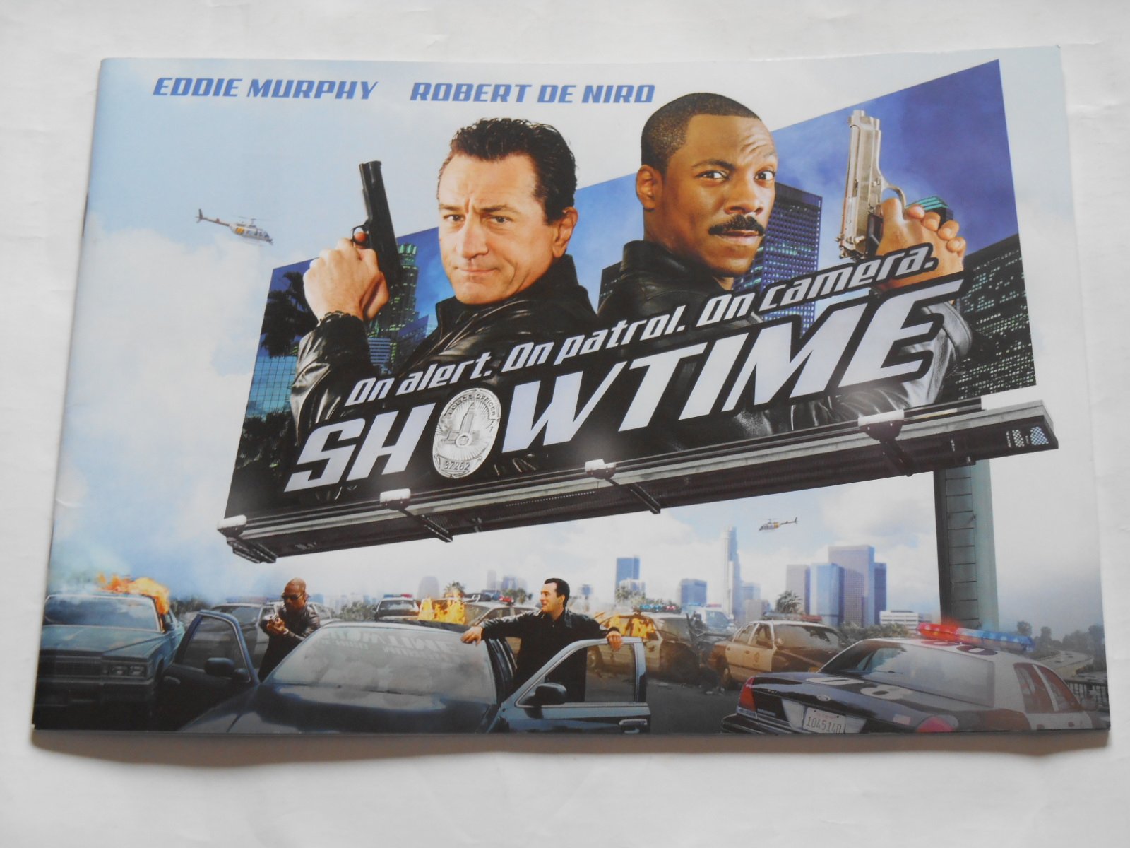 【中古】【非常に良い】ショウタイム 2002年映画パンフレット トム・デイ監督 ロバート・デ・ニーロ エディ・マーフィー