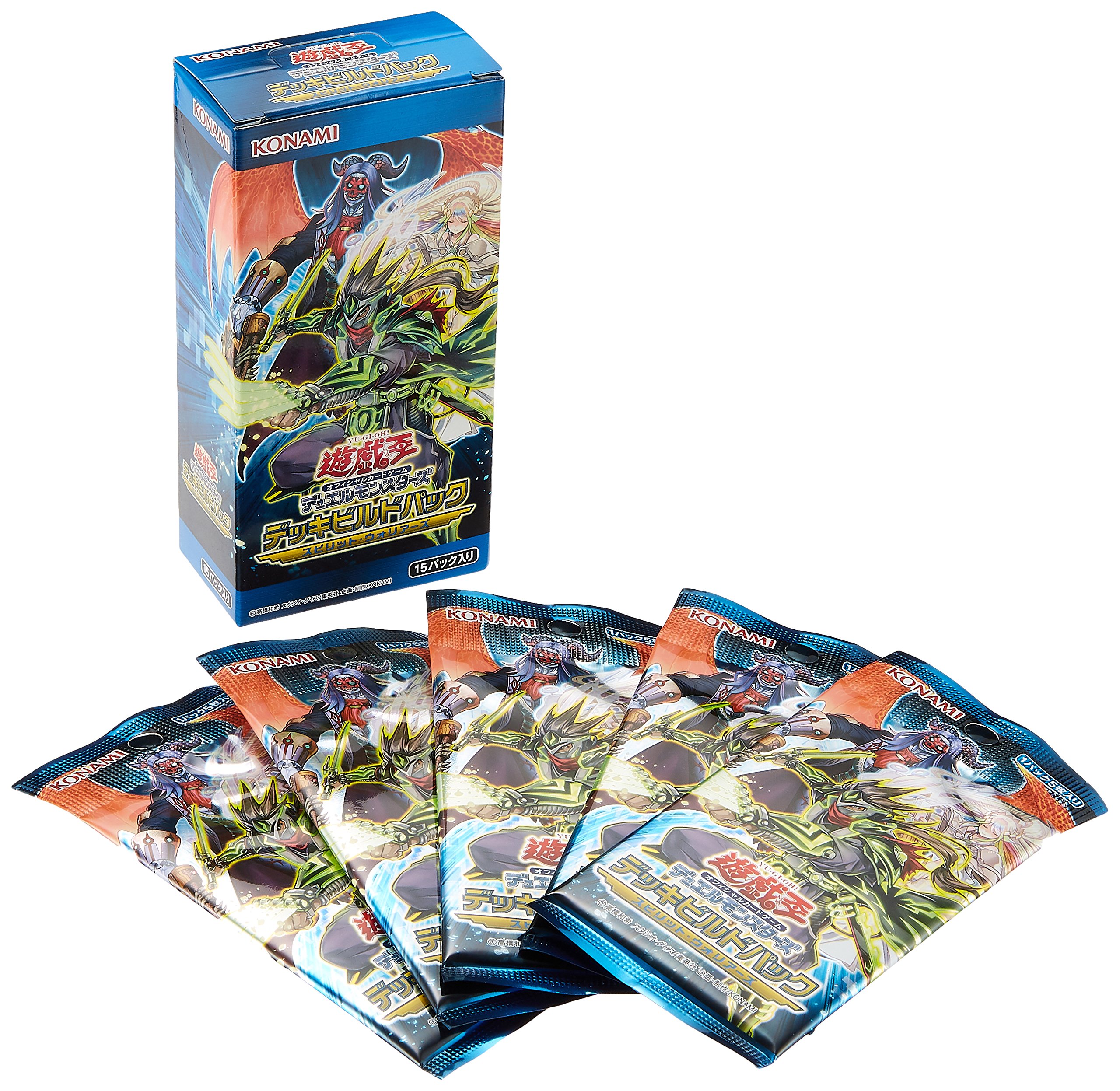 【中古】【非常に良い】遊戯王OCG デュエルモンスターズ デッキビルドパック スピリット・ウォリアーズ BOX