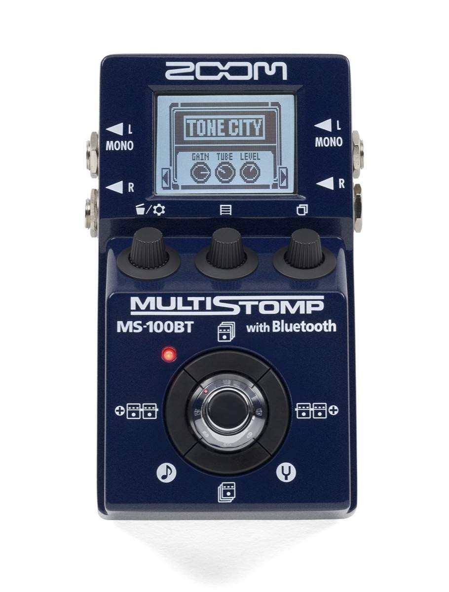 【メーカー名】ZOOM(ズーム)【メーカー型番】【ブランド名】ZOOM(ズーム)【商品説明】ZOOM MULTI STOMP with Bluetooth MS-100BT・画像はイメージ写真ですので付属品など画像の通りではないこともございます。　付属品については商品タイトルに記載がない場合がありますので、　ご不明な場合はメッセージにてお問い合わせください。・当店ではレコード盤には商品タイトルに［レコード］と表記しております。　表記がない物はすべてCDですのでご注意ください。・当店では初期不良に限り、商品到着から7日間は返品を 受付けております。　お問い合わせ・メールにて不具合詳細をご連絡ください。・他モールとの併売品の為、完売の際はキャンセルご連絡させて頂きます。・中古品の商品タイトルに「限定」「初回」「保証」「DLコード」などの表記がありましても、　特典・付属品・帯・保証等は付いておりません。・電子辞書、コンパクトオーディオプレーヤー等のイヤホンは写真にありましても　衛生上、基本お付けしておりません。※未使用品は除く・品名に【import】【輸入】【北米】【海外】等の国内商品でないと把握できる表記商品について　国内のDVDプレイヤー、ゲーム機で稼働しない場合がございます。予めご了承の上、購入ください。・掲載と付属品が異なる場合は確認のご連絡をさせて頂きます。ご注文からお届けまで1、ご注文⇒ご注文は24時間受け付けております。2、注文確認⇒ご注文後、当店から注文確認メールを送信します。3、お届けまで3〜10営業日程度とお考えください。4、入金確認⇒前払い決済をご選択の場合、ご入金確認後、配送手配を致します。5、出荷⇒配送準備が整い次第、出荷致します。配送業者、追跡番号等の詳細をメール送信致します。6、到着⇒出荷後、1〜3日後に商品が到着します。　※離島、北海道、九州、沖縄は遅れる場合がございます。予めご了承下さい。・お電話でのお問合せは少人数で運営の為受け付けておりませんので、お問い合わせ・メールにてお願い致します。★お客様都合によるご注文後のキャンセル・返品は　お受けしておりませんのでご了承ください。