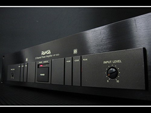 【中古】【非常に良い】RAMSA Panasonic WP-9100 業務用 2ch パワーアンプ PA用