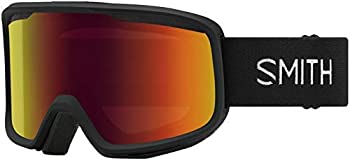SMITH - 【中古】【輸入品・未使用】Smith Frontier スノーゴーグル ブラック/レッド Sol-X ミラー