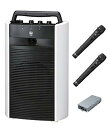 【中古】TOA デジタルワイヤレスアンプ(SD/USB/CD機能付き)・ワイヤレスマイクセット WA-2800SC×1 WTU-1820×1 WM-1220×2...