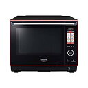 【中古】【非常に良い】パナソニック ビストロ スチームオーブンレンジ 30L ルージュブラック NE-BS1300-RK ggw725x