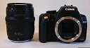 【中古】【非常に良い】Canon EOS KISS デジタル N ブラック ボディ EF-S 18-55 USM kit 2zzhgl6|詳細画像