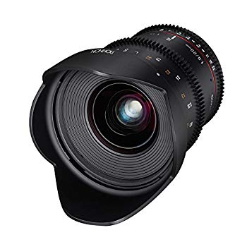 【中古】Rokinon 20???20?mm F / 1.9???22固定Prime 20?mm t1.9?Ed as UMC Cine DS Wide Angle Cineレンズfor Canon EF、ブラック 2zzhgl6(2)