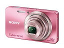 【中古】【非常に良い】ソニー SONY デジタルカメラ Cybershot W570 1610万画素CCD 光学x5 ピンク DSC-W570/P wgteh8f(2)