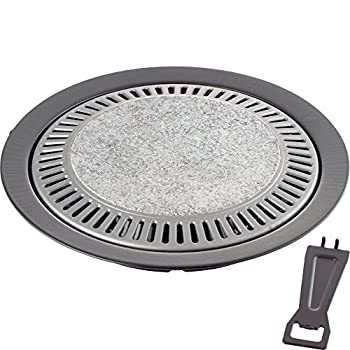 【中古】和平フレイズ 焼肉プレート 天然石 カセットコンロ専用 味覚探訪 MR-7387