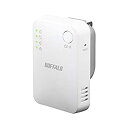 【中古】【非常に良い】バッファロー WiFi 無線LAN 中継機 Wi-Fi4 11n/g/b 300Mbps コンセント直挿しモデル 簡易パッケージ 日本メー...