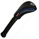 【中古】【非常に良い】LEZAX(レザックス) TEE-OFF ヘッドカバー UT用(ワッペン付き) ネイビー TOHC-6223 NV g6bh9ry
