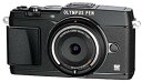 【中古】【非常に良い】OLYMPUS ミラーレス一眼 PEN E-P5 ボディ(ボディキャップレンズ BCL-1580セット) ブラック E-P5 BODY B...