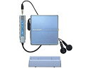 【中古】【非常に良い】SHARP シャープ MD-ST600-A ブルー系 ポータブルMDプレーヤー MDLP対応 (MD再生専用機) rdzdsi3