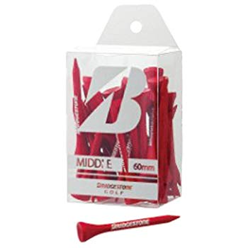 【中古】BRIDGESTONE(ブリヂストン) ゴルフ ティー BRIDGESTONE GOLF ウッドティー(ミドル・36本入り) GAG502 レッド qqffhab