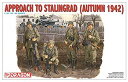 【中古】【非常に良い】ドラゴン 1/35 第二次世界大戦 ドイツ軍 スターリングラードへの進撃 1942秋 プラモデル DR6122 n5ksbvb