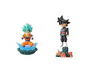 【中古】ドラゴンボール超 World Collectable Diorama vol.1 2種 セット 孫悟空 ゴクウブラック 悟空ブラック mxn26g8
