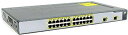 【中古】CISCO Catalyst Express 500-24LC インテリジェント イーサネット PoE対応 スイッチ WS-CE500-24LC o7r...