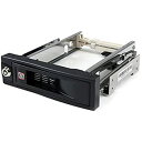 【中古】【非常に良い】StarTech.com 5インチベイ内蔵型ハードディスクリムーバルケース トレイ/ケース不要 3.5インチSATA HDD専用モバイルラ...