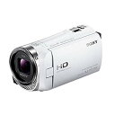 【中古】ソニー SONY ビデオカメラ Handycam CX420 内蔵メモリ32GB ホワイト HDR-CX420/W 9jupf8b(2)
