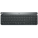 【中古】【非常に良い】ロジクール キーボード ワイヤレス 無線 KX1000s bluetooth CRAFT Unifying Windows Mac ワイヤ...