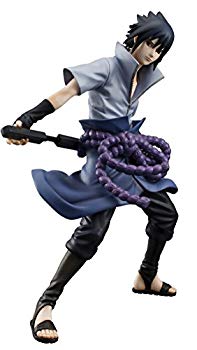 【中古】G.E.M.シリーズ NARUTO -ナルト- 疾風伝 うちはサスケ（再販） 約1/8スケ...