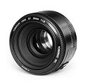 【中古】YONGNUO YN50mm F1.8 単焦点レンズ キャノン EFマウント フルサイズ対応 標準レンズ dwos6rj(3)