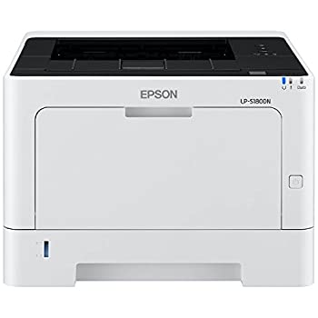 【中古】エプソン ページプリンター A4 モノクロ LP-S180DN 白