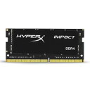 【中古】【非常に良い】キングストン Kingston ノート用 オーバークロック PC メモリ DDR4-2666 8GB HyperX Impact SODIMM HX426S15IB2/8 永久保証 dwos6rj