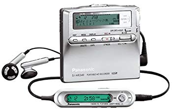 【中古】【非常に良い】パナソニック ポータブルMDプレーヤー シルバー SJ-MR240-S cm3dmju