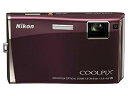 【中古】【非常に良い】Nikon デジタルカメラ COOLPIX (クールピクス) S60 ボルドーワインレッド COOLPIXS60BRD 6g7v4d0(2)