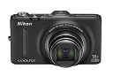 【中古】Nikon デジタルカメラ COOLPIX (クールピクス) S9300 ノーブルブラック S9300BK tf8su2k