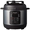 【中古】【非常に良い】パナソニック 電気圧力鍋 3L(満水容量3L/調理容量2L) 圧力/低温/無水/煮込/自動調理 レシピブック付 温度過昇防止機能 ほったら...
