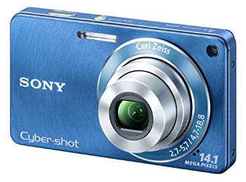 【中古】【非常に良い】ソニー SONY デジタルカメラ Cybershot W350 ブルー DSC-W350/L wyw801m