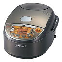 【中古】【非常に良い】象印 炊飯器 IH式 極め炊き 5.5合 ブラウン NP-VN10-TA w17b8b5